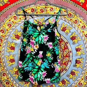 🌺🌸🌚Sheer Tropical Floral Camisole Top